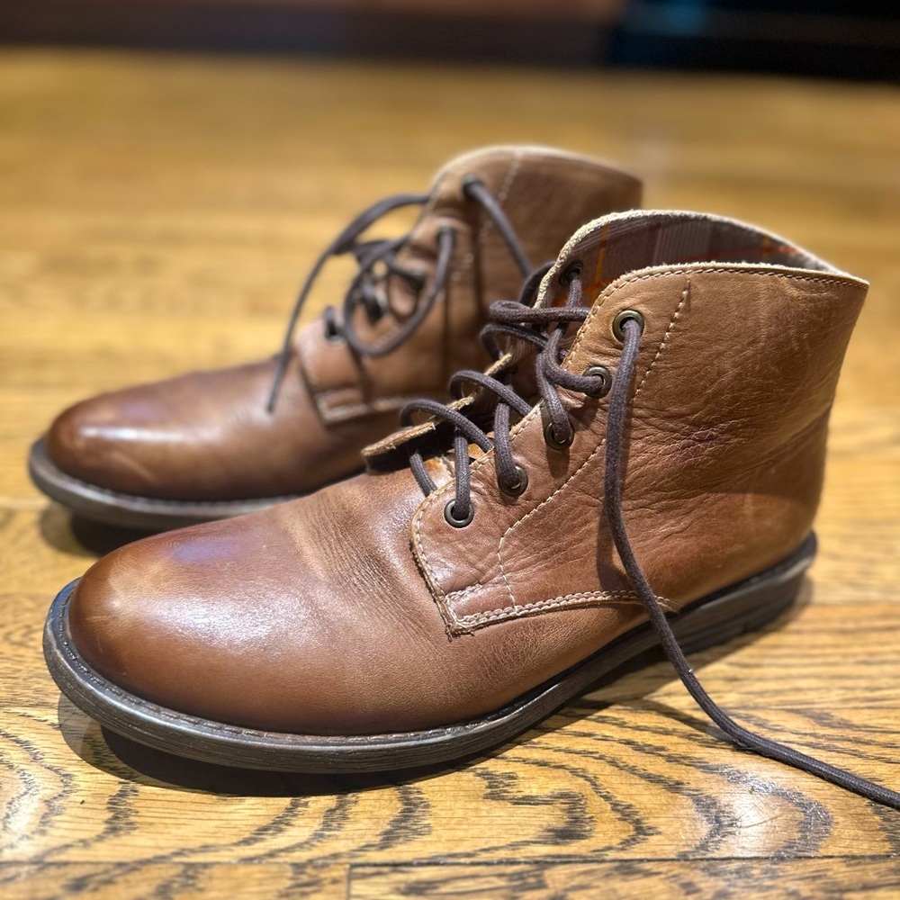 Bed Stu Mens Chukka Leather Boots